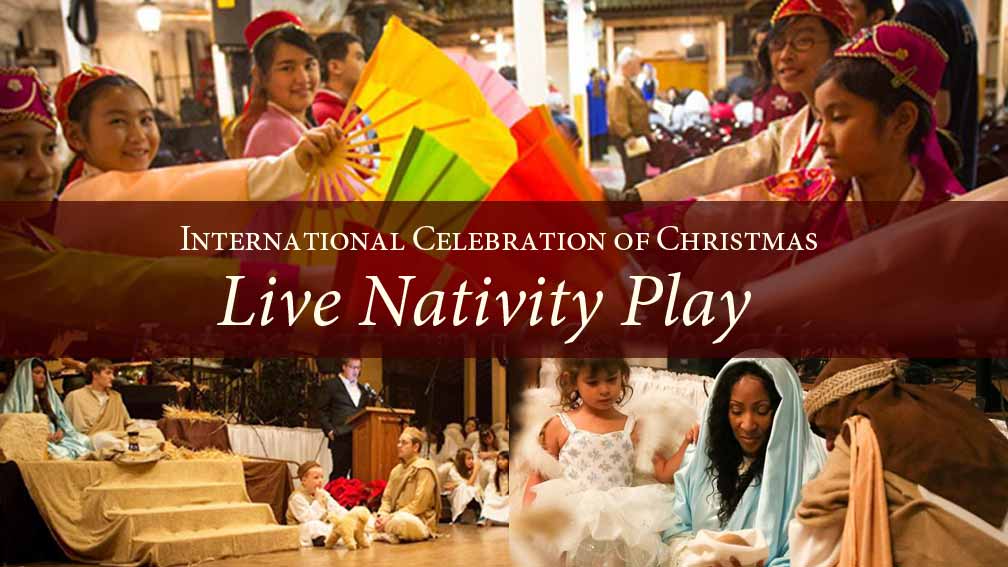 Nativity Play at Biergarten Old World HB