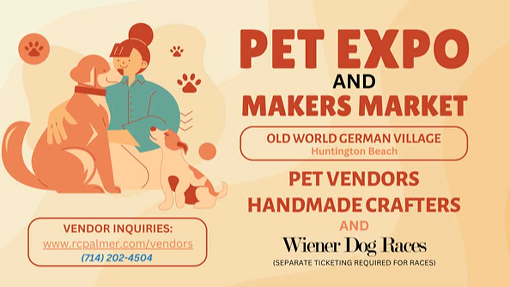Pet Expo and Makers Market at Biergarten Old World Village in Huntington Beach