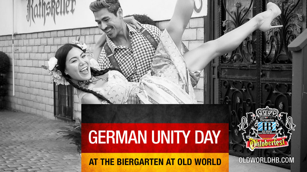 German Unity Day at the Biergarten at Old World in Huntington Beach