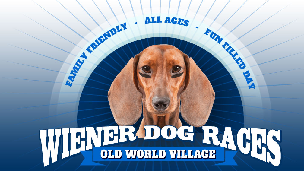 Wiender Dog Races at Old World Village in Huntington Beach