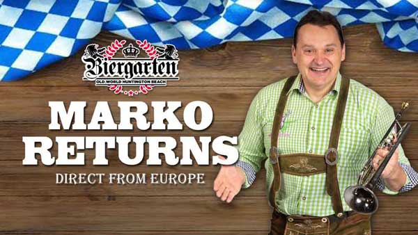 Marko Direct From Europe One Man Show at Biergarten Old World