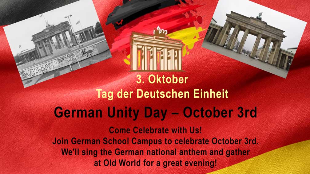 Celebrate German Unity Day with German School Campus at Old World Village