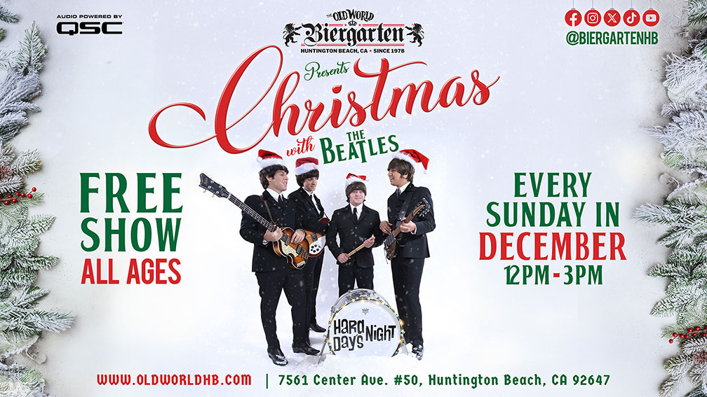 Christmas with the BEATLES at Old World Biergarden