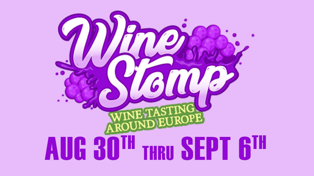 WINE STOMP Wine Tasting Around Europe at Biergarten Old World Huntington Beach