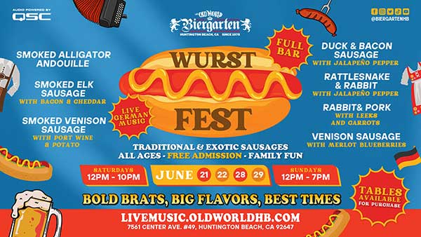 WURST FEST at Old World Biergarten