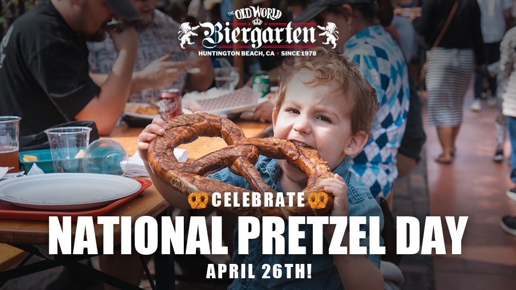 National Pretzel Day is on April 26th celebrated annually