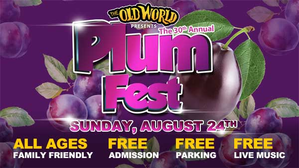 Plum Fest at Old World Biergarten Huntington Beach