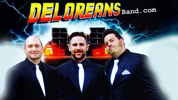 The Deloreans band at Biergarten Old World Huntington Beach