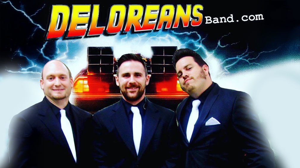 The Deloreans band at Biergarten Old World Huntington Beach