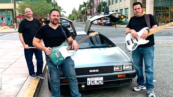The Deloreans band at Biergarten Old World Huntington Beach