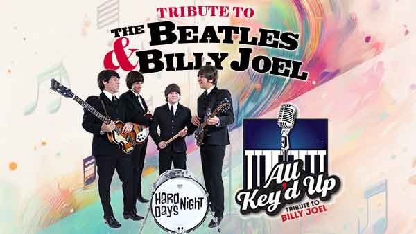 Tribute to THE BEATLES & BILLY JOEL at Biergarten Old World Huntington Beach