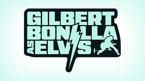 Gilbert Bonilla as Elvis Presley at Old World Biergarten