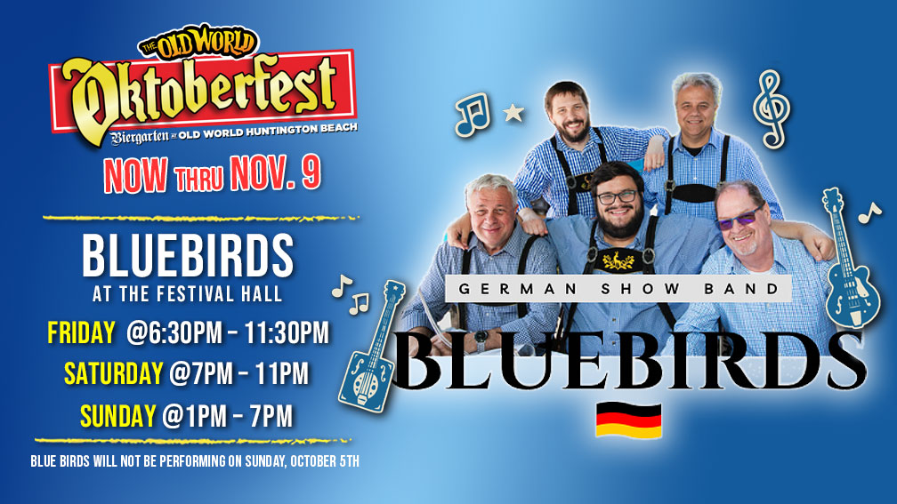 Bluebirds at Old World Oktoberfest 2025