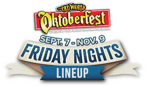 2025 Oktoberfest Friday Nights Lineup