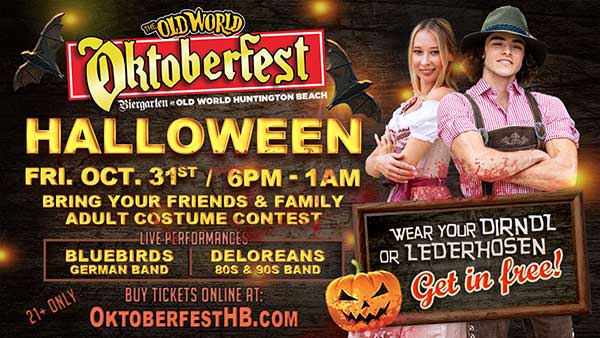 2025 Oktoberfest Halloween at Old World Biergarten
