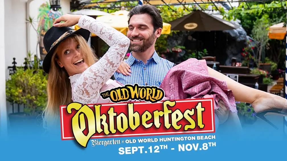 Oktoberfest Sept 12 thru Nov 8, 2026 at Old World Biergarten Huntington Beach