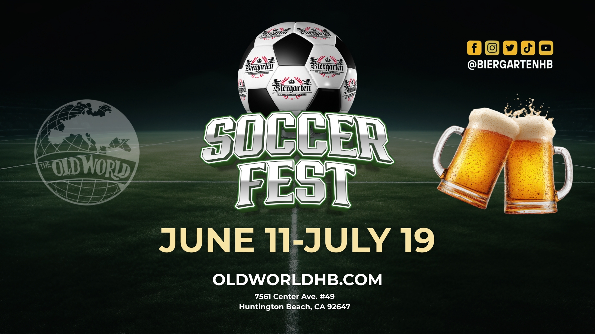 Soccer Fest at Old World Huntington Beach