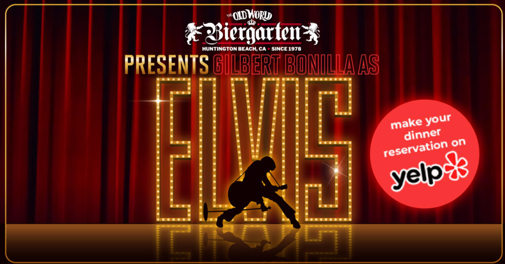 Gilbert Bonilla as Elvis dinner show