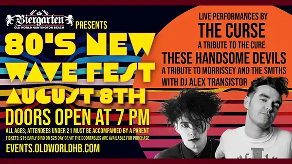 80's New Wave Festival at Old World Biergarten in Huntington Beach