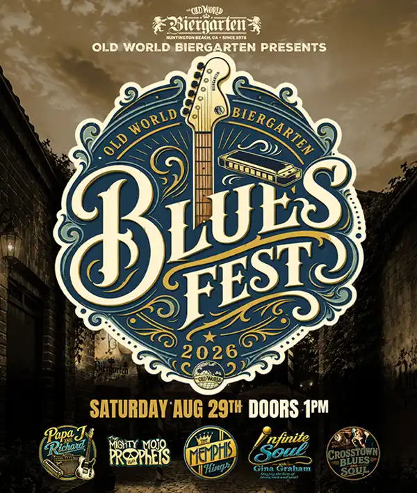 Blues Festival at Old World Biergarten Huntington Beach