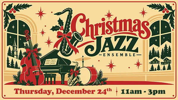 Christmas Jazz Ensemble at Old World Christmas Market in Huntington Beach